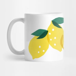 LEMONS Fruits Minimalist Tropical Mug